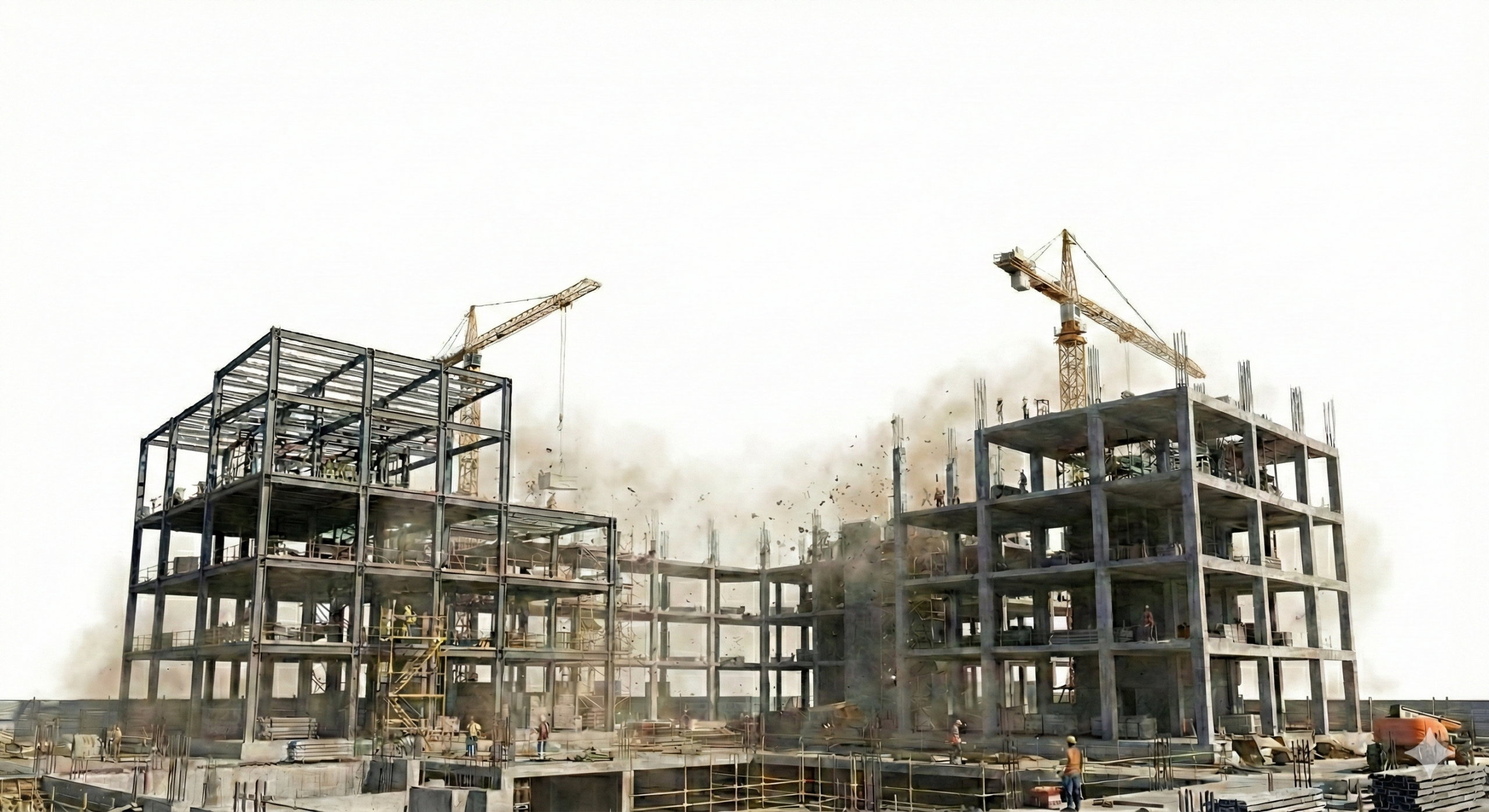 Edificios en construcción